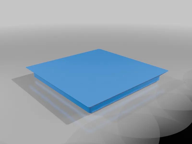 gridfinity 1×1 tile for filling in empty spots or easy modeling on top