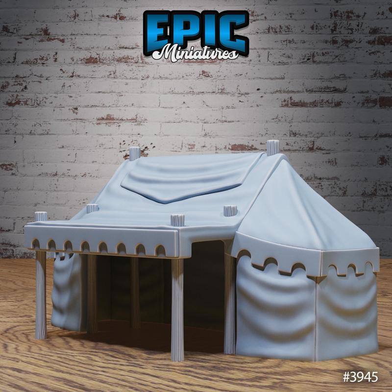 Harbor Tent / Port Shelter / Water Crew Building / Fisher Lodge / Humanoid Construction / Sea Dungeon Area Decoration