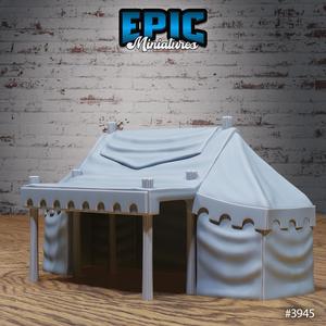 Harbor Tent / Port Shelter / Water Crew Building / Fisher Lodge / Humanoid Construction / Sea Dungeon Area Decoration