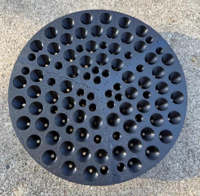 Car Wash Grit Guard for 5 gallon bucket with center foot   