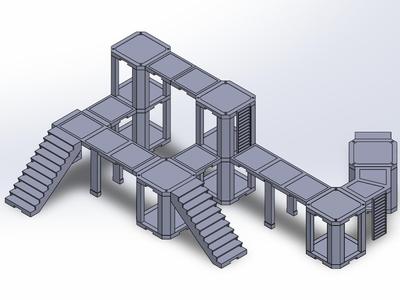 Modular Industrial Catwalks