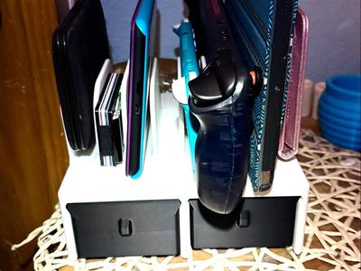 Device Stand with Drawers