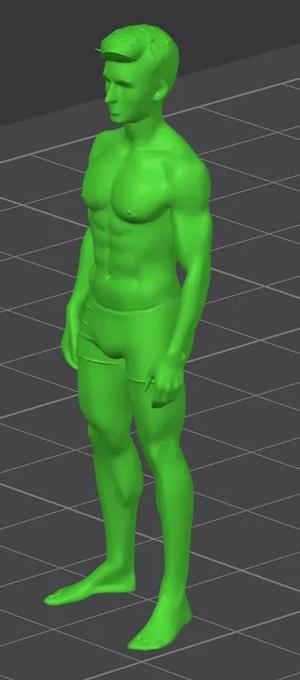Guy with abs   