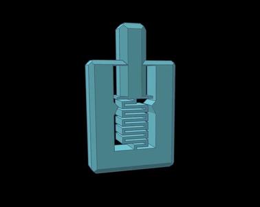 UPDATED Print in Place Fidget Clicker Button (V2.0!)   