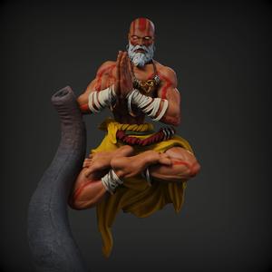 Dhalsim Street Fighter 6 3D Print Model STL 3D print model