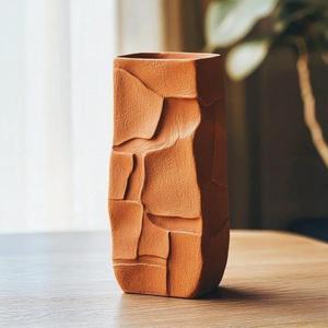 Clay Textured Vase