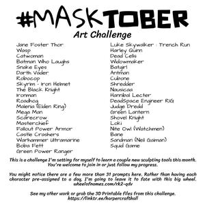 Li’l Boba Fett Head – #MASKtober – Star Wars Fanart Collectible
