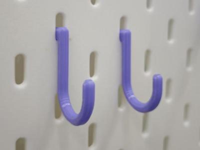 IKEA SKADIS pegboard small hooks, designed for 3D printed 5-8mm thickened pegboards