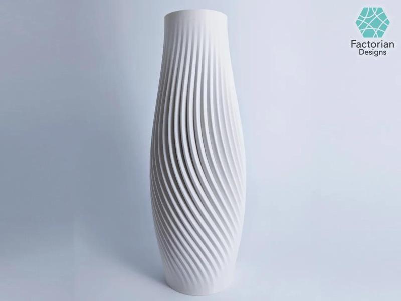 MODERN ELEGANT VASE “Meek”: Add Style to Your Home Decor! | High-Resolution 3D-Printable STL File