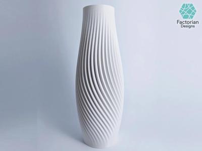MODERN ELEGANT VASE “Meek”: Add Style to Your Home Decor! | High-Resolution 3D-Printable STL File