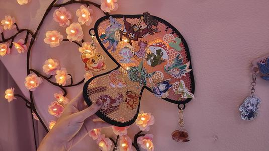 Mushroom Pinboard - Enamel Pin Display Board