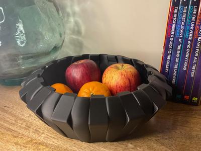 Modern ‘Interlocking’ Fruit Bowl