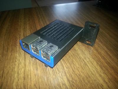 Rack mount Raspberry Pi Sleeve (2/B+)