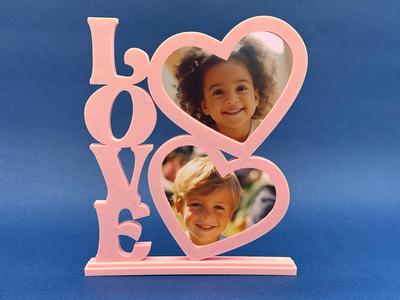 Love Photo Frame for Two Photos Valentine’s Gift
