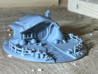 miniature hobbit house