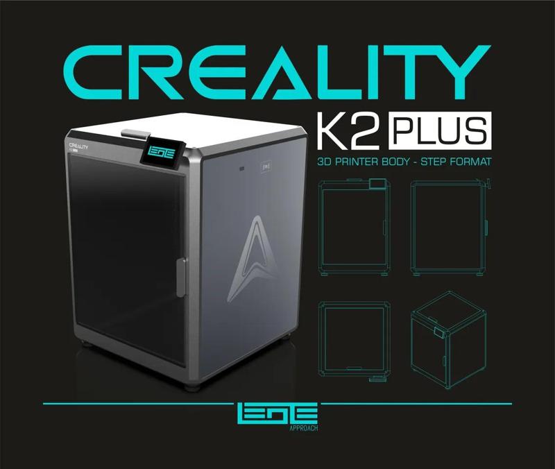 CREALITY K2 PLUS – 3D MODEL