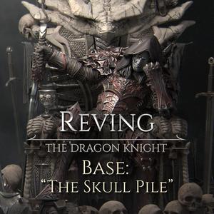 Dragon Knight with Skull Base [presupported]