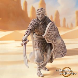 Easterner Swordsman D – Presupported