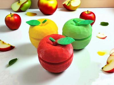 Apple Fidget Clicker Toy
