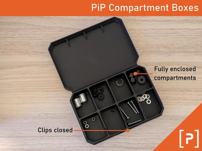 Print-in-Place Compartment Boxes
