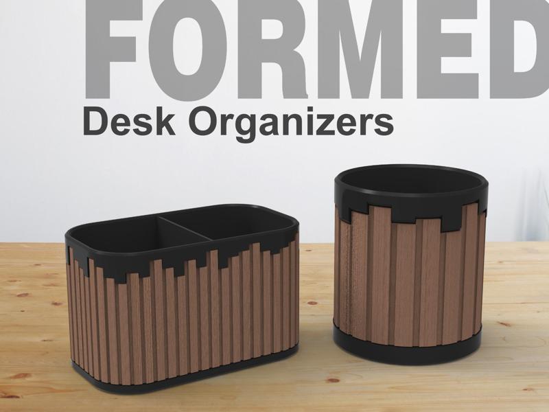 FORMED – Modern Design Desk Organisers