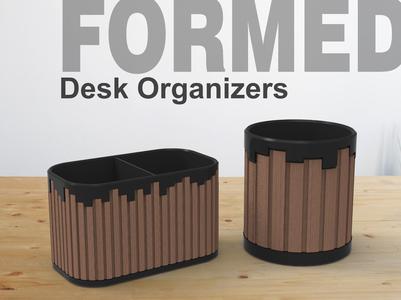 FORMED – Modern Design Desk Organisers