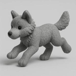 Plushie Wolf   