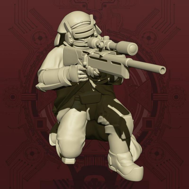 (Mercy’s Reach) Stellus Ranger – Kneeling Pose