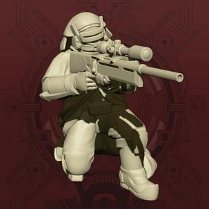 (Mercy’s Reach) Stellus Ranger – Kneeling Pose
