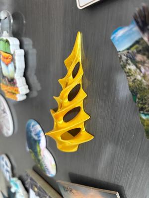 Christmas tree fridge magnet