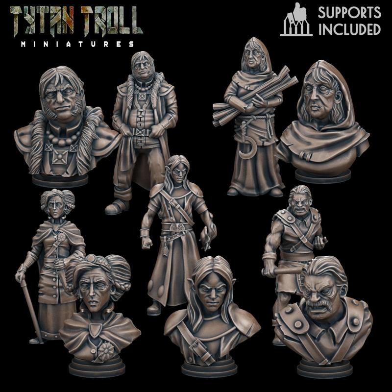 Curse Of Strahd Mini/Bust Pack 04 [Pre-Supported]