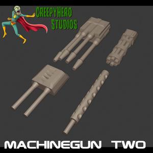 Gaslands Machinegun Two Set