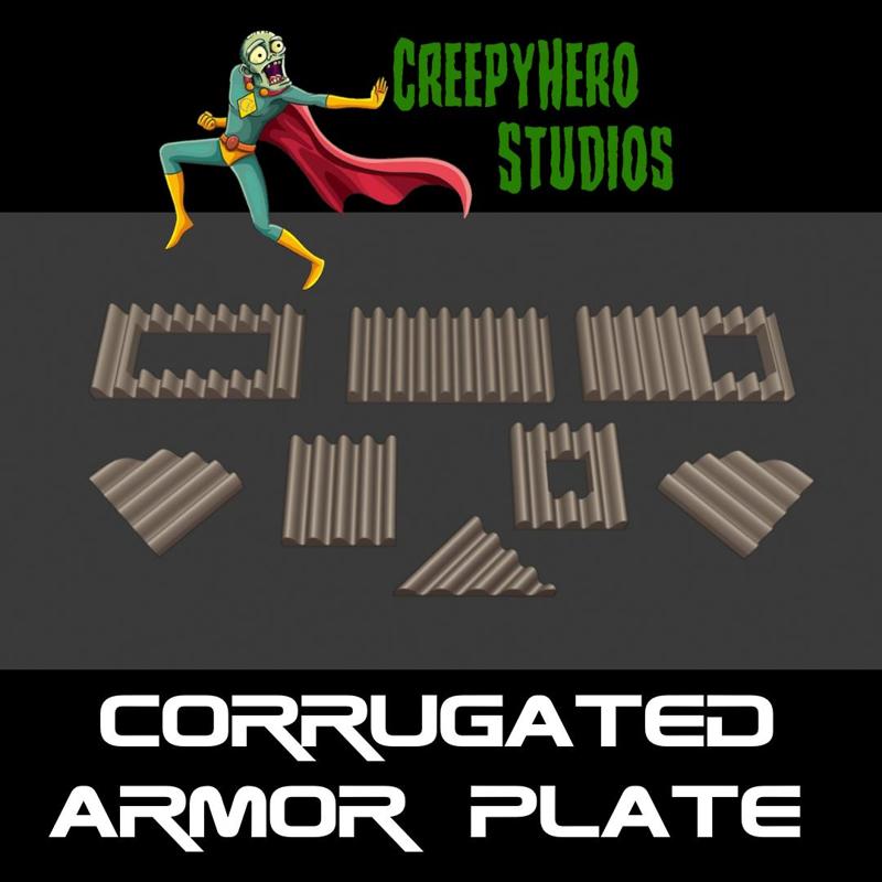 Gaslands Corrugated Armor Plate