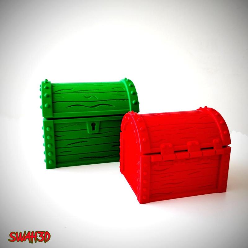 PIRATE TREASURE CHEST - PRINT IN PLACE