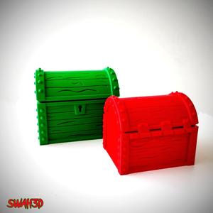 PIRATE TREASURE CHEST - PRINT IN PLACE
