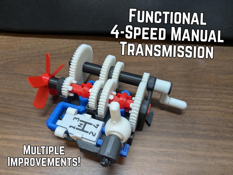 4 Speed Manual Transmission – Upgraded