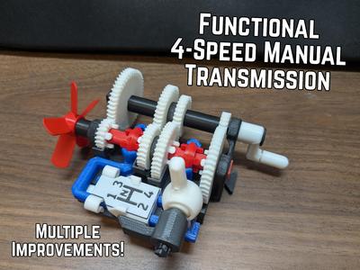 4 Speed Manual Transmission – Upgraded