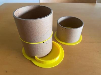 Bambu refill card roll desk tidy – modular