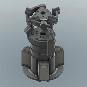 SPMv2: 3D Printed Spherical Parallel Manipulator (LeRobot-Compatible)   