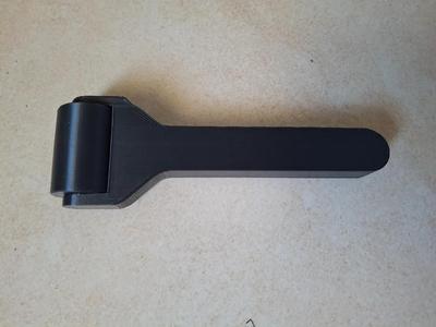 Sound deadening/dampening roller for cars (Print in place)