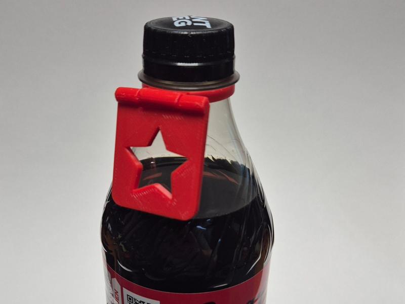 Water and soda bottle tag. Bottle Identifier