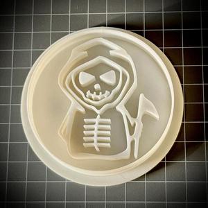 The Grim Reaper Cookie Cutter and Stamp (one and two piece designs)   