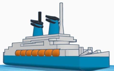 MS Achille Lauro Model   