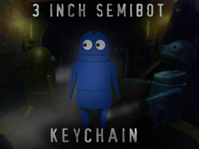 R.E.P.O Semibot Keychain