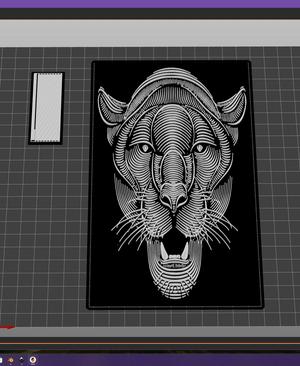 Panther Portrait 1