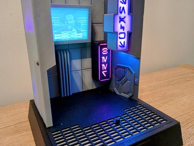 PopFunko Diorama – LED Cyberpunk Star Wars Display