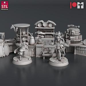 Antique Shop Set