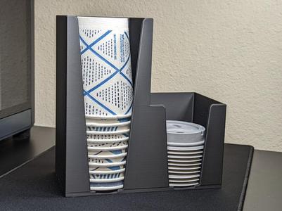 Coffee Cup & Lid Holder Stand – Keurig and Ninja
