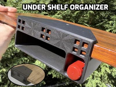 Under Shelf Caddy (Take Back Unused Space!)