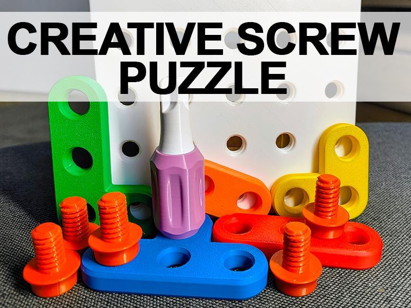 Creative Screw Puzzle